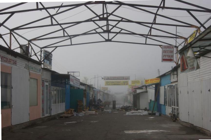 Фоторепортаж: Одесский рынок после пожара
