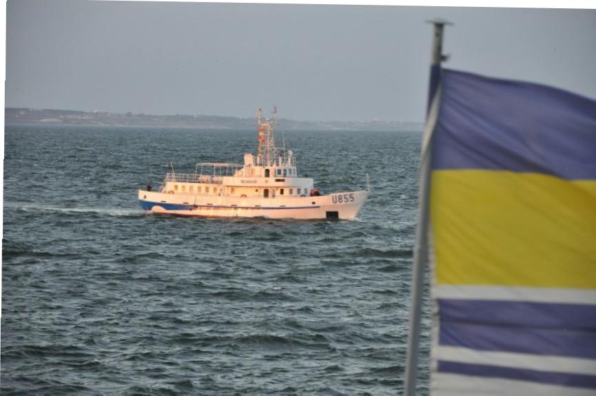 Морские курсанты, переведенные из Крыма в Одессу уже вышли в море