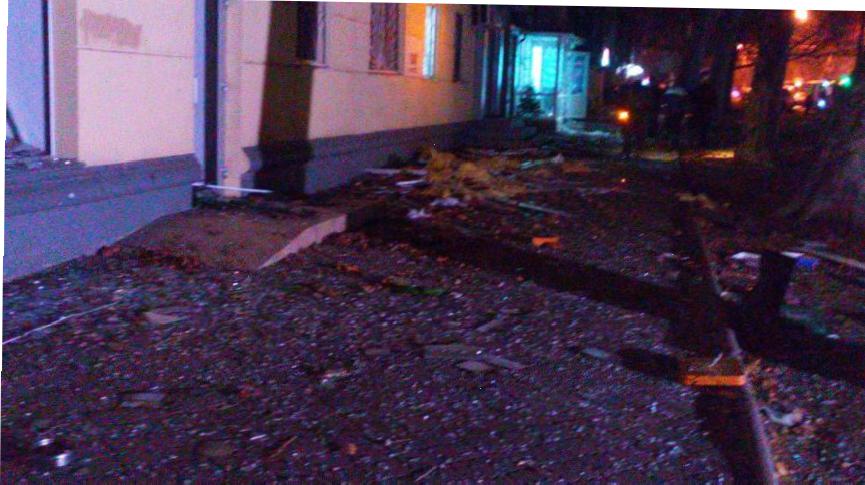 В центре Одессы террорист подорвался на собственной бомбе